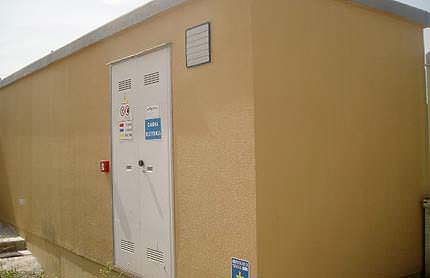 Cabine Elettriche prefabbricate di trasformazione | Cabina elettrica, impianti fotovoltaici, impianti fotovoltaici monolitica con vano trafo